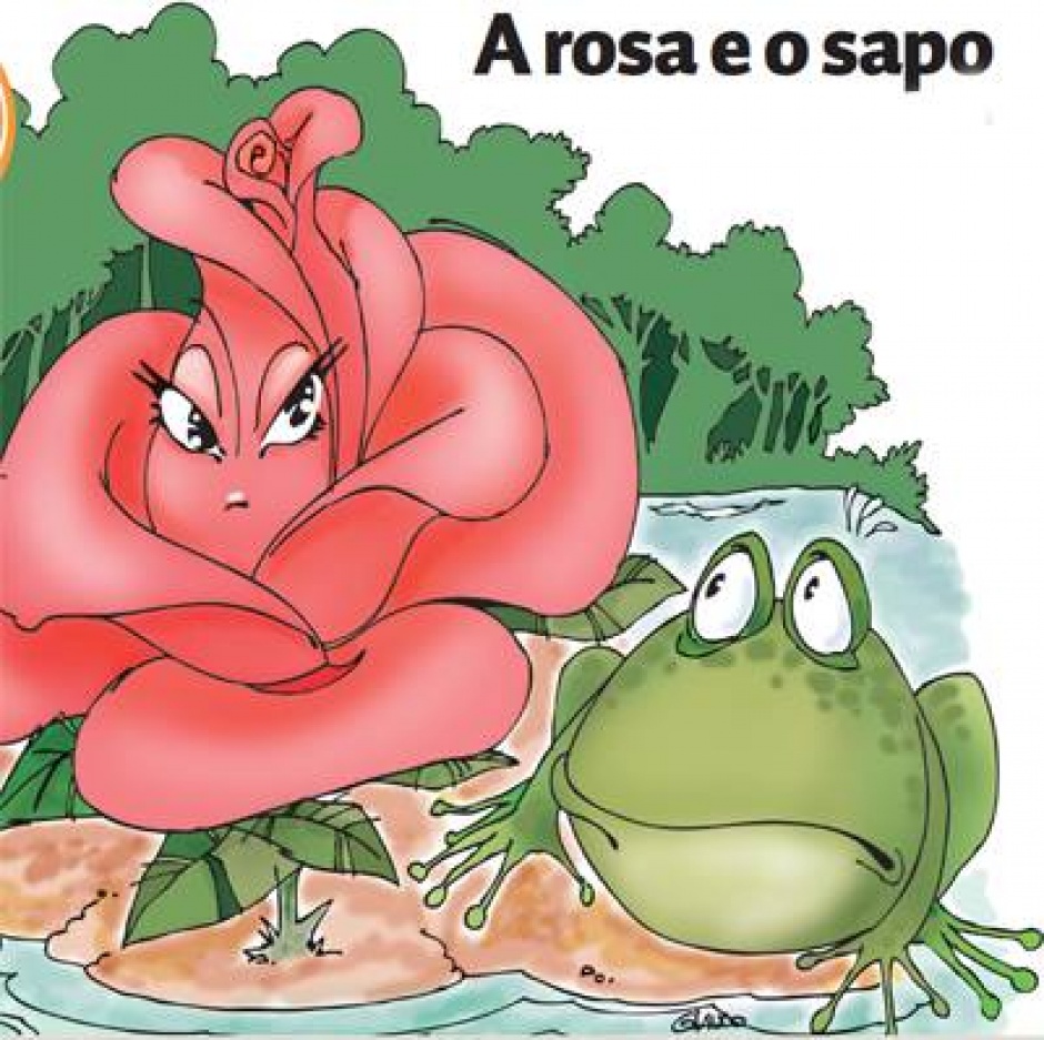 o sapo e a flor